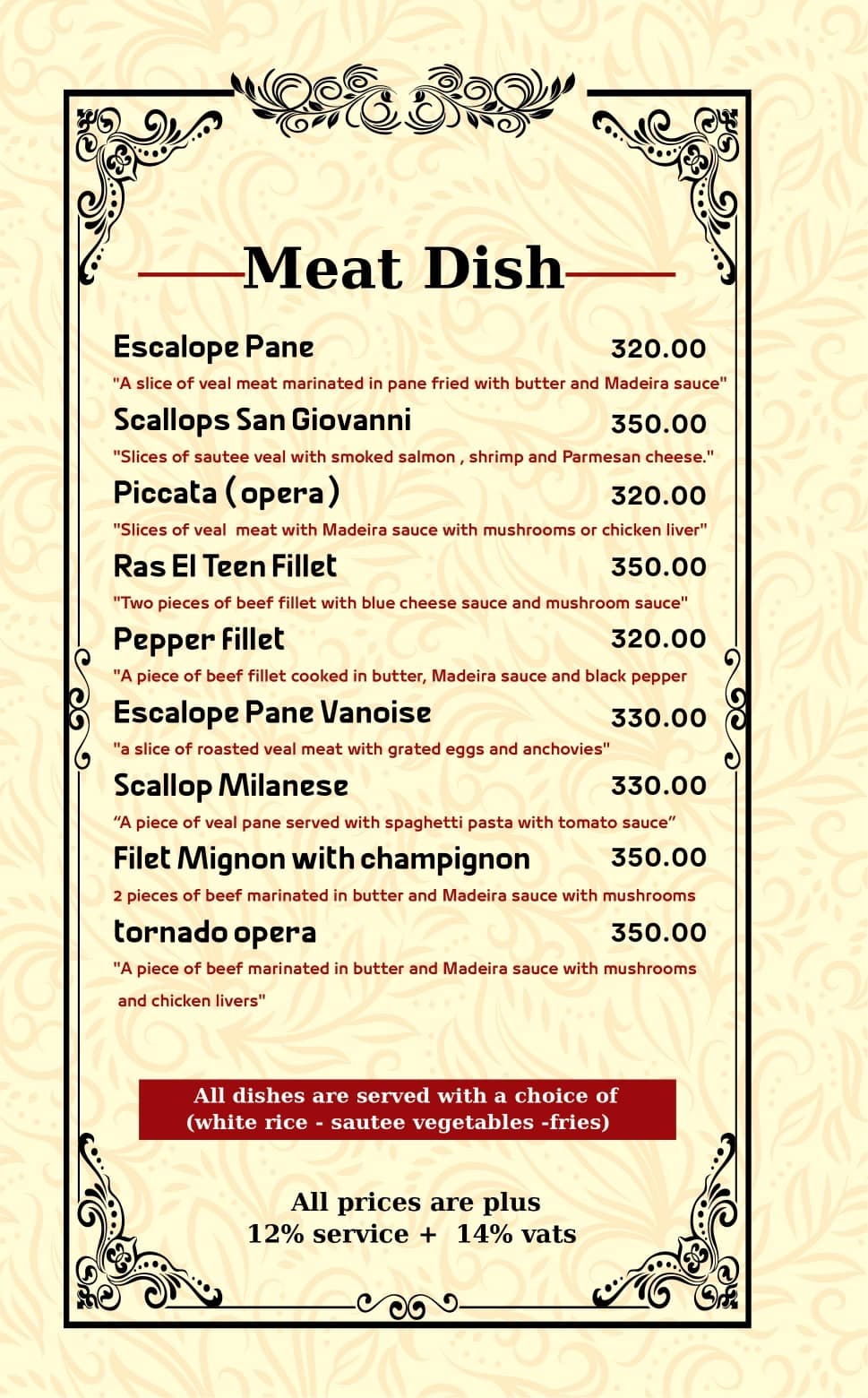 San Giovannil Elnile menu Eng 14